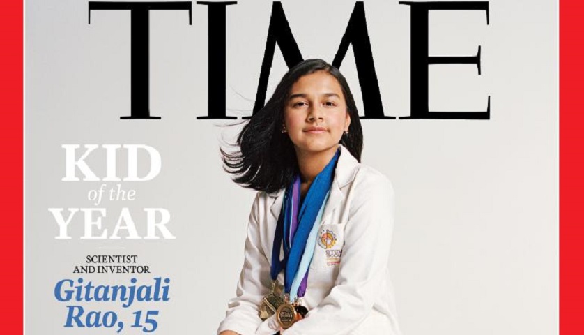 Gitanjali Rao es nombrada la primera 'Niña del Año' de TIME