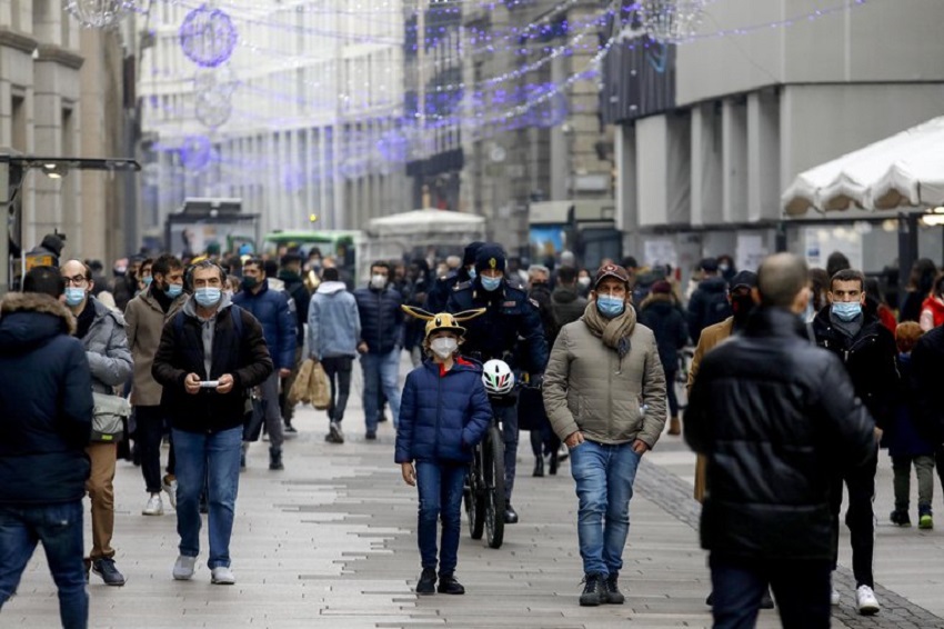 Los muertos por coronavirus en Italia repuntan en 628 en el último día