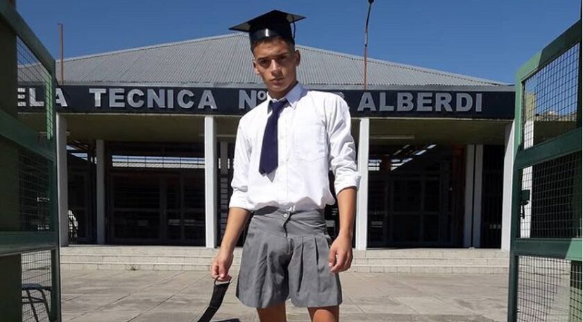 ¿Por qué usó una pollera Luis Villafañe?