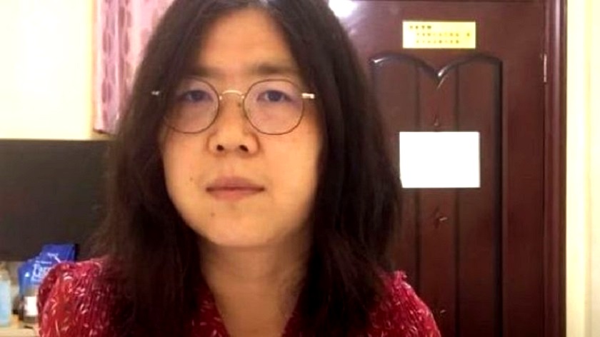 4 años de cárcel para Zhang Zhan, periodista ciudadana que informó sobre el COVID en Wuhan