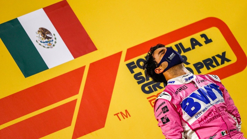 ¡Orgullo azteca! Checo Pérez ganó el Gran Premio de Sakhir en la F1