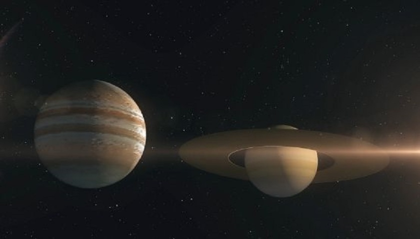 Júpiter y Saturno formarán una ‘gran conjunción’ la noche de este lunes