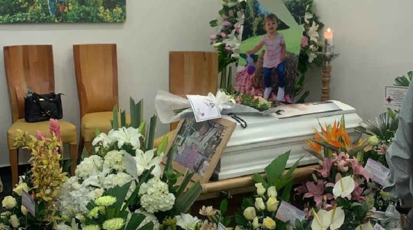 Sepelio- exequias de la niña Sofía Cadavid en Rionegro