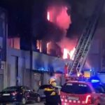 Tres muertos en Badalona en incendio de una precaria nave industrial ocupada por migrantes