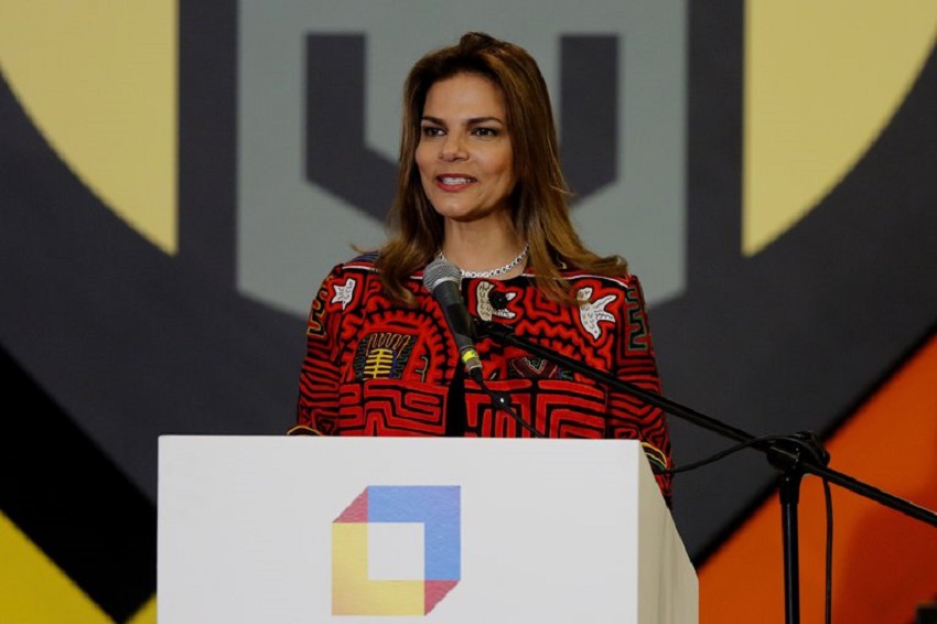 la presidenta de Procolombia, Flavia Santoro