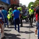 explosión de granada en pleno centro de Barranquilla