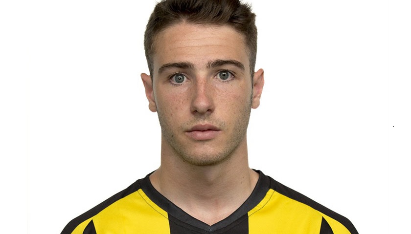 Aitor Gandiaga, el joven jugador murió en un accidente de tránsito contra un bus