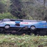 Diez muertos y 25 heridos al caer un autobús por un puente en oeste de Cuba