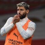 El delantero del Manchester City Sergio Kun Agüero