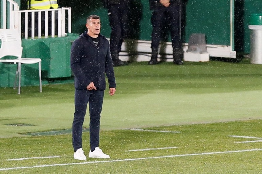 El entrenador del Elche CF, Jorge Almirón