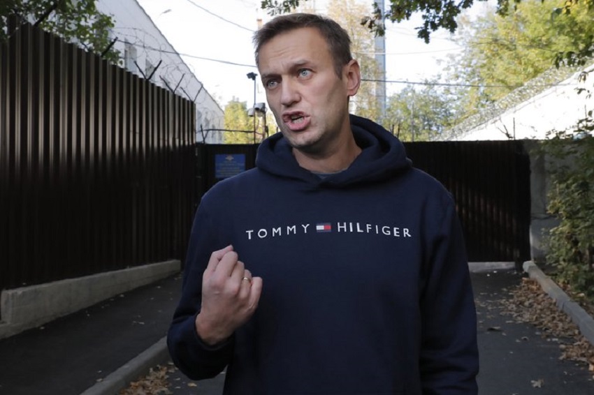 El líder opositor ruso Alexandr Navalni