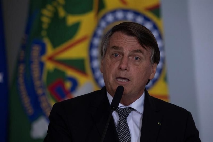 El presidente de Brasil, Jair Bolsonaro