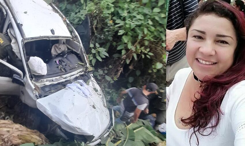 Muere en accidente Kelly Báez, su hijo de 12 años y su escolta