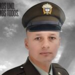 Luto en la policía de Medellín por Mario Andrés Vallejo, policía asesinado en Guayabal