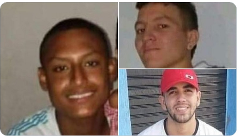 Masacre de tres jóvenes en Tarazá, Antioquia