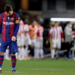 Messi es expulsado por primera vez en la final de la Supercopa de España