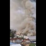 Un incendio afectó al sector pediátrico del hospital San Borja Arriarán