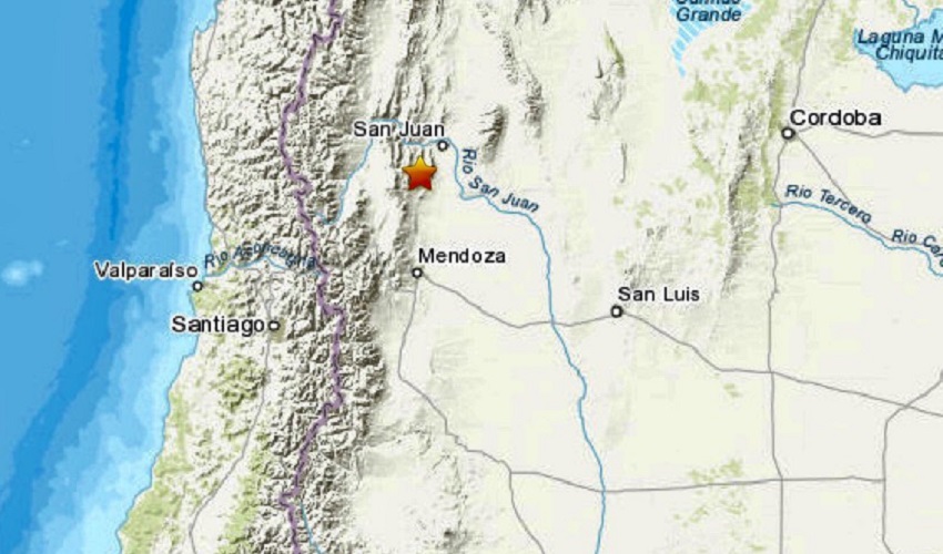 Sismo de 6.4, en Pocito- Argentina- se sintió hasta en Chile