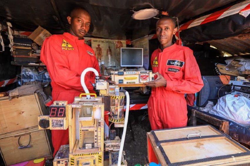 El ingenio tecnológico de dos jóvenes kenianos contra la covid-19 3