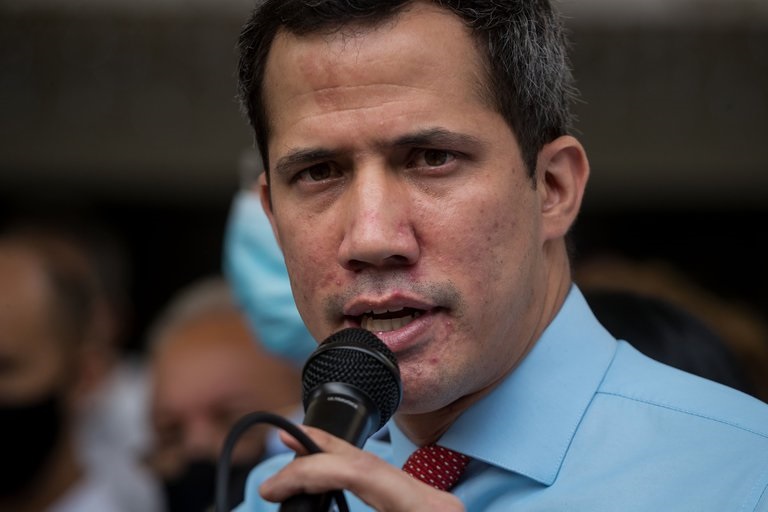 El opositor venezolano Juan Guaidó