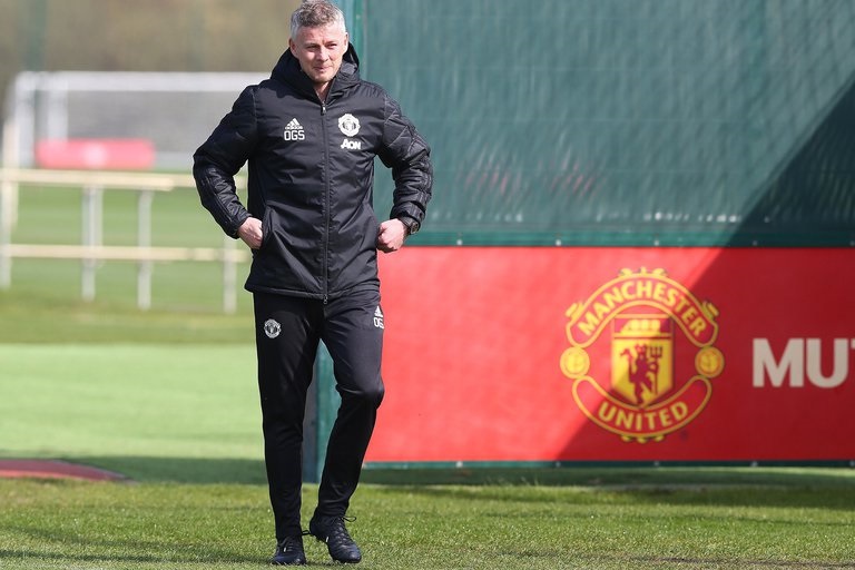 El técnico del Manchester United, Ole Gunnar Solskjaer. EFE