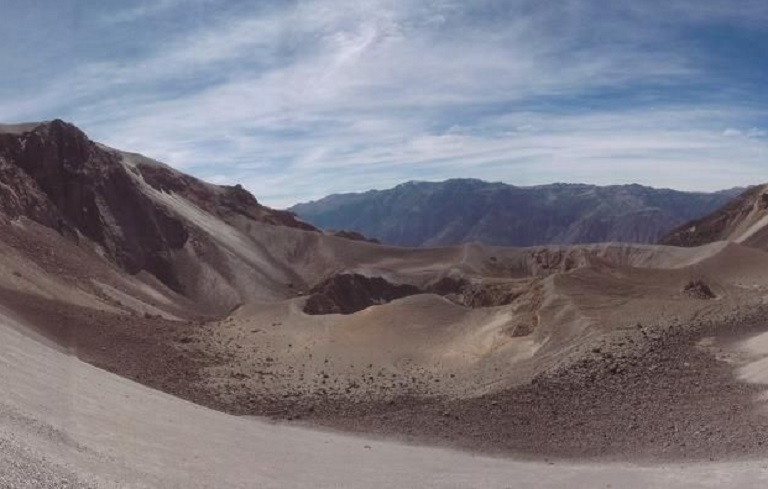 La mayor erupción volcánica de Suramérica llegó a Canadá, Rusia y Alemania