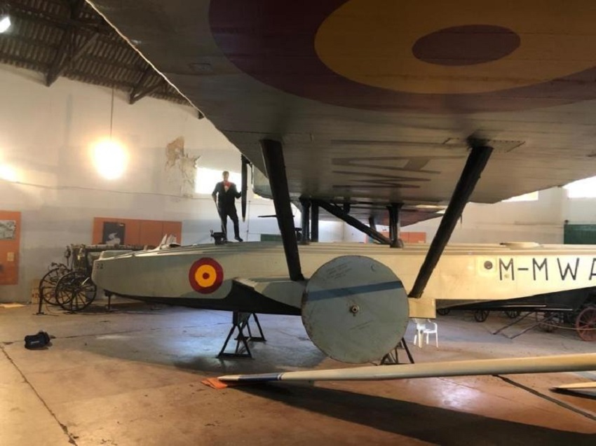 Primer avión que acabó el viaje de Europa a Sudamérica brilla 95 años después