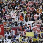 Protestas Birmania