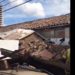 Colapso de estructura en la Plaza de Mercado de Bello deja varios lesionados