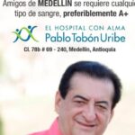 Solicitan donantes de sangre en el Pablo Tobón Uribe de Medellín para Jorge Oñate