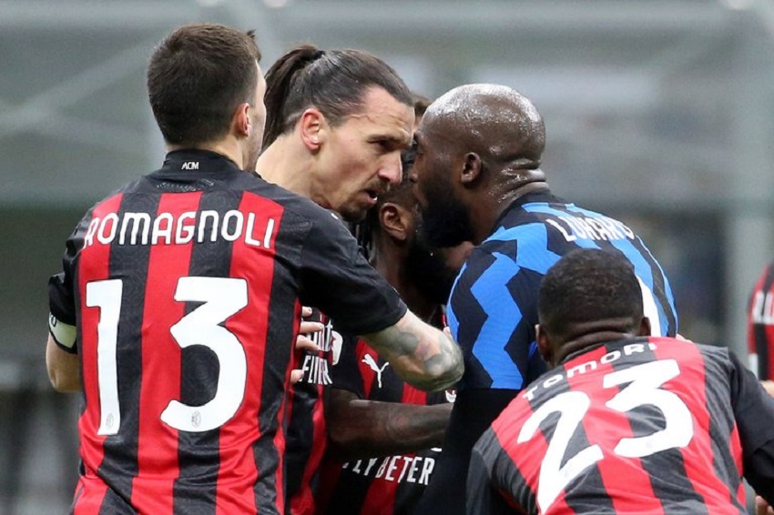 La FIGC estudia nuevas sanciones a Ibrahimovic y Lukaku por su pelea en el derbi