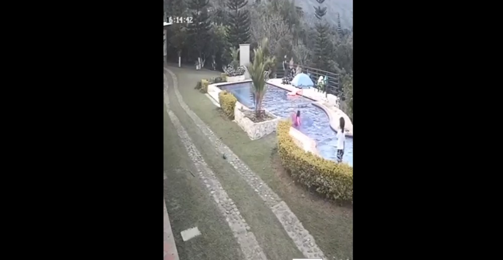 Pequeña ahogada en finca de Barbosa