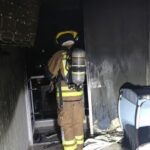 Incendio en apartamento en Altos del Lago en Rionegro