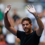 El tenista argentino Juan Martín del Potro