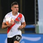 En la imagen, Rafael Santos Borré de River Plate. EFE
