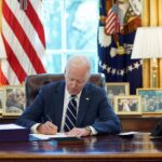 En la imagen el presidente estadounidense Joe Biden
