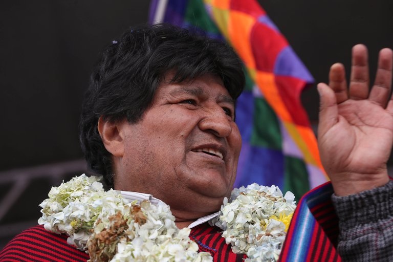 Fotografía de archivo del expresidente de Bolivia Evo Morales. EFE