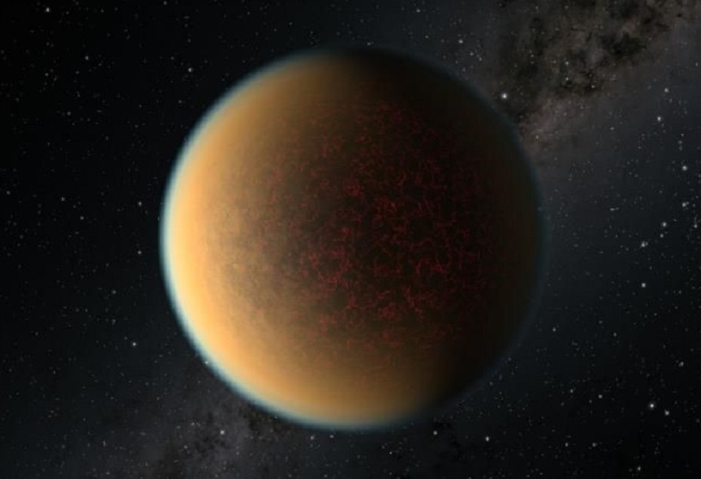 Un exoplaneta rocoso crea una nueva atmósfera gracias a la actividad volcánica