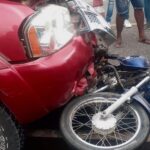 Mortal accidente en la carretera Oriental: chocaron una moto y una camioneta