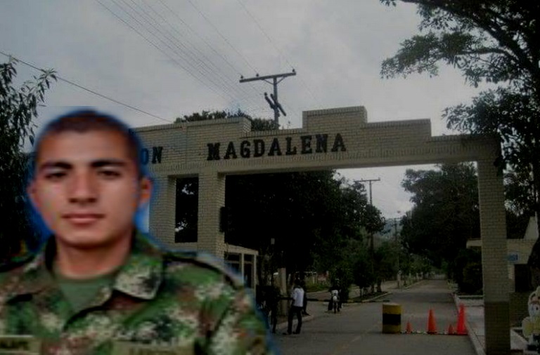 Anderson Alape Tapia, el soldado se disparó de manera mortal antes de tomar el turno de centinela