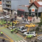 Balacera en Bogotá por caso de hurto dejó como saldo la muerte del patrullero Edwin Caro Gómez