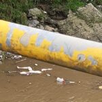 cadáver que flotaba en el río Medellín a la altura del puente de Girardota