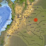 Temblor de magnitud 5.4. sacudió al departamento de Meta en Colombia