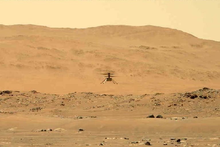 El helicóptero Ingenuity realiza con éxito su segundo vuelo en Marte