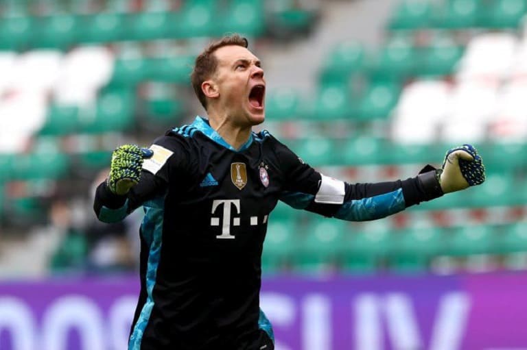 Manuel Neuer, portero alemán del Bayern Múnich (1)