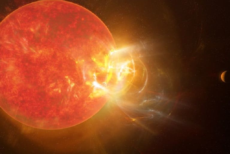 Astrónomos detectan una llamarada que bate récords en Próxima Centauri