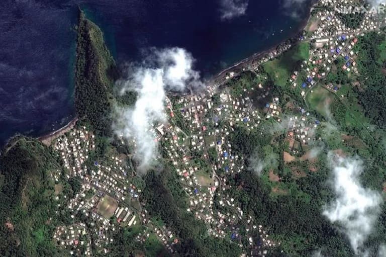 Advierten del grave peligro del volcán La Soufriere en las Granadinas
