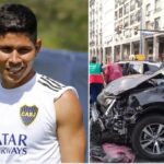 El choque que sufrió Jorman Campuzano