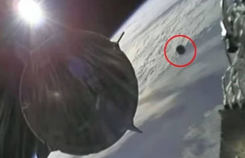 La NASA reveló que cohete de SpaceX casi choca contra un OVNI