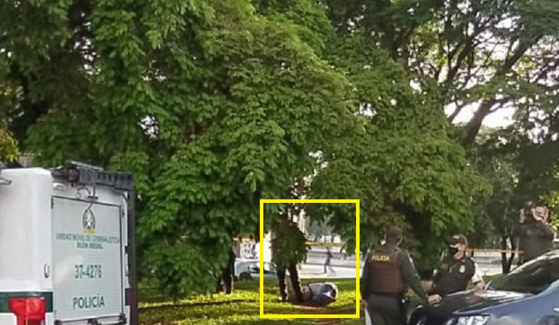 Encuentran cadáver en un parquecito cerca a la Estación Industriales en Medellín